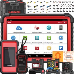 Launch X431 PRO3S+ V5.0 + HD SmartLink Osobowe Ciężarowe Busy Rolnicze Budowlane Autokary